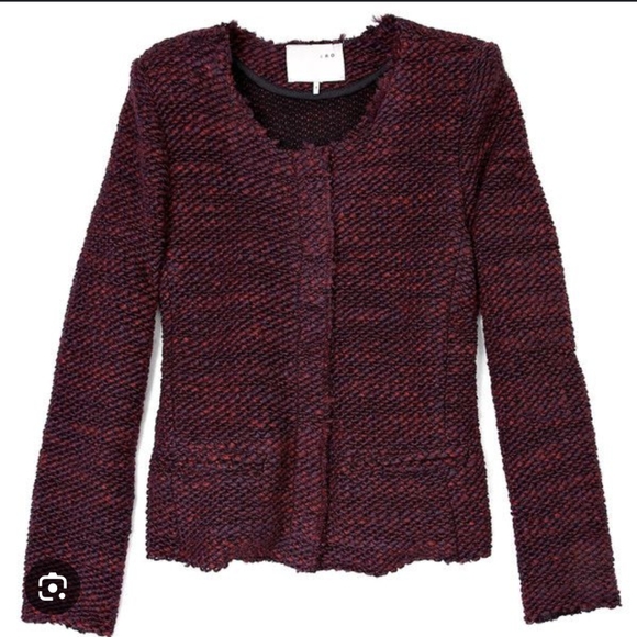 IRO Shena boucle/tweed jacket - Picture 3 of 7